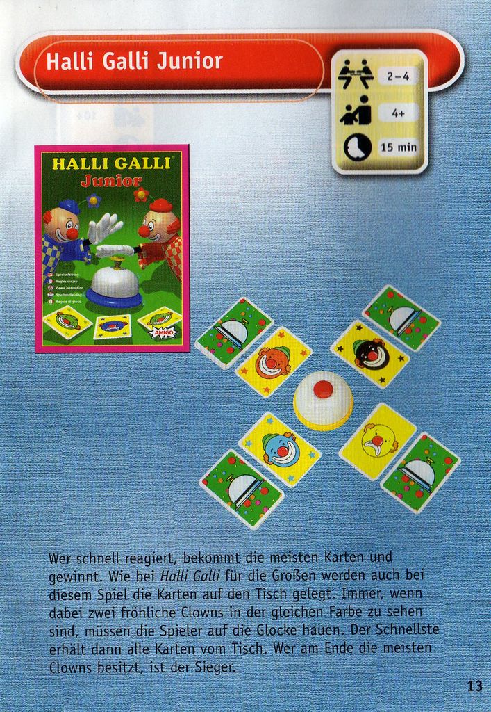 Visuel de halli  galli junior