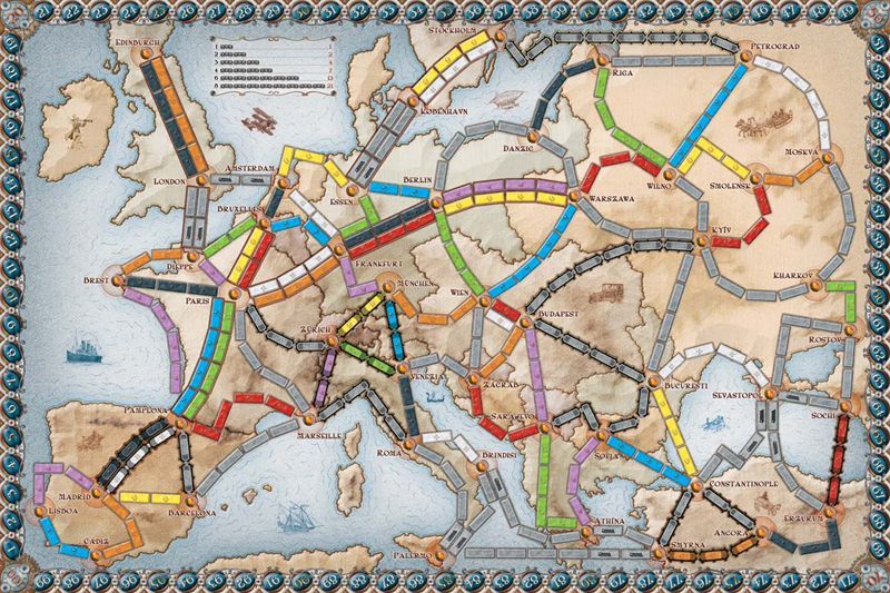 Visuel de les aventuriers du rail europe