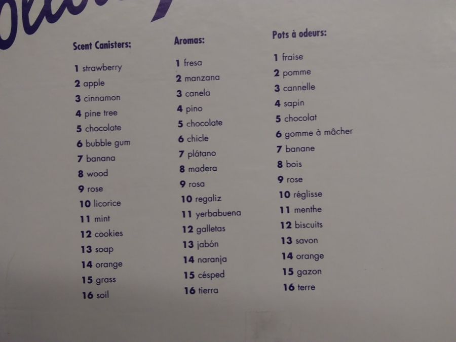 Visuel de Le loto des odeurs