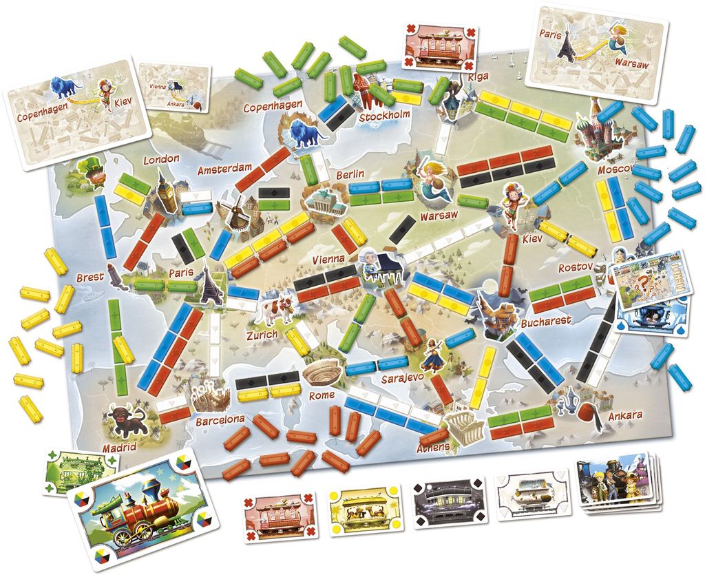 Visuel de Les Aventuriers du Rail Mon Premier Voyage