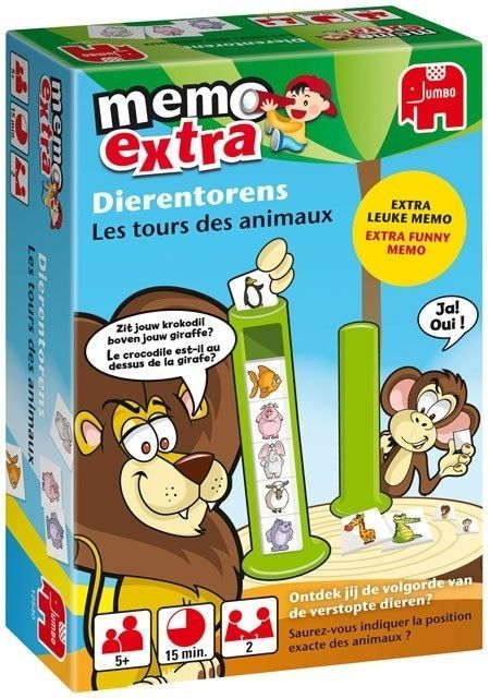 Visuel de Le mémo des animaux