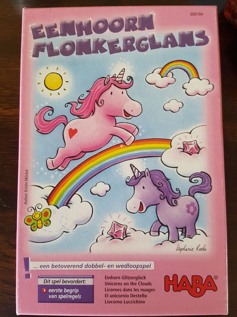 Visuel de Licornes dans les nuages