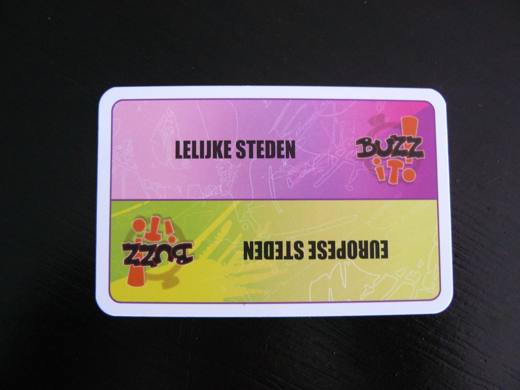 Visuel de Buzz It