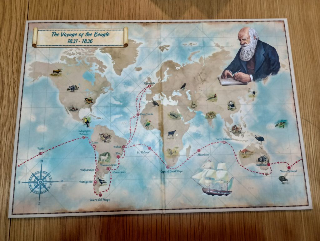 Visuel de Sur les traces de Darwin