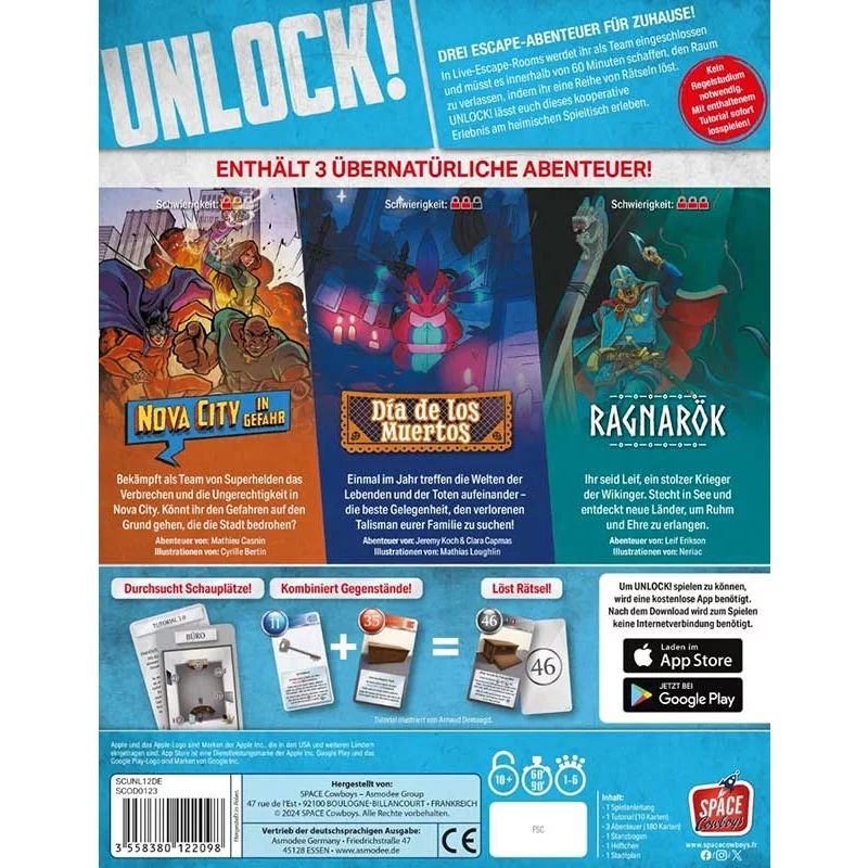 Visuel de UNLOCK! Supernatural adventure