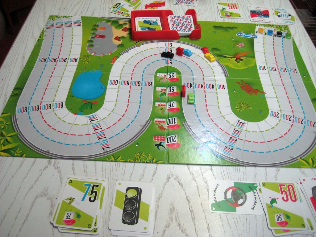 Visuel de Mille Bornes sur un plateau