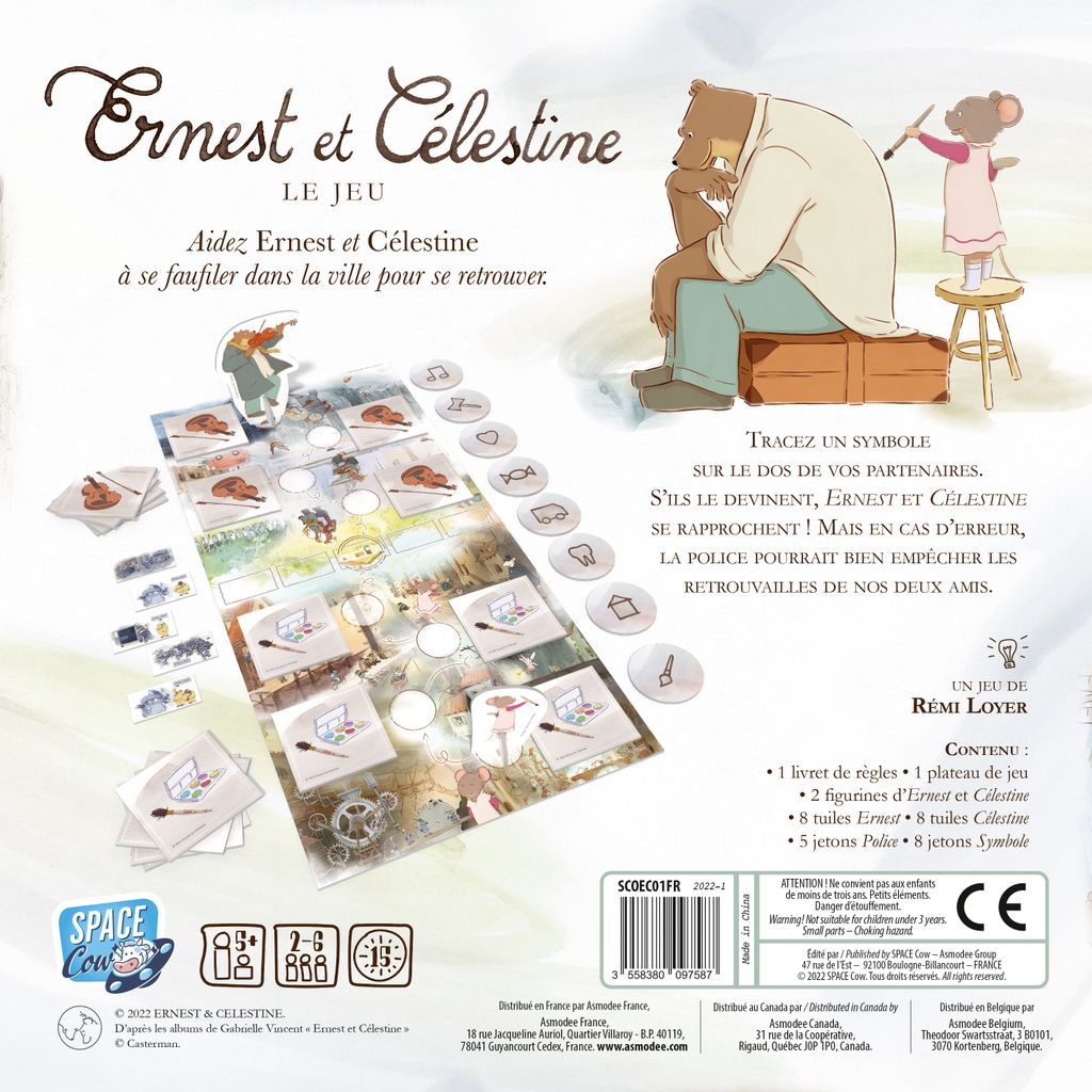 Visuel de Ernest et Célestine